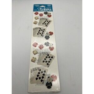 Frances Meyer Chips and Cards Stickers NOS Sealed